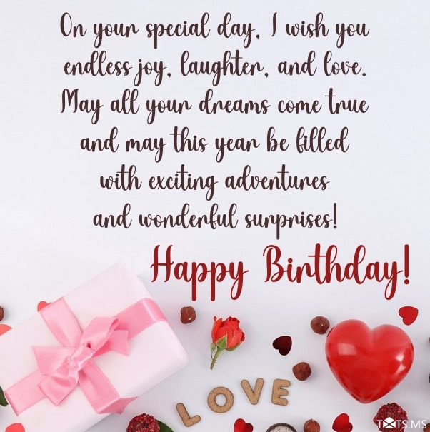 Birthday Wishes for Girlfriend