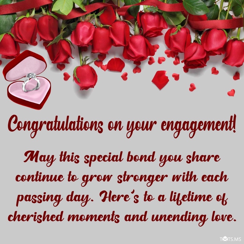 Engagement Wishes for Friend