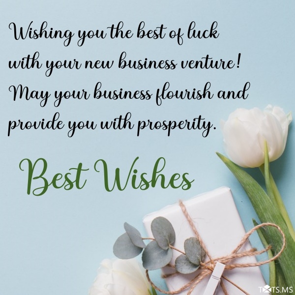 New Business Wishes