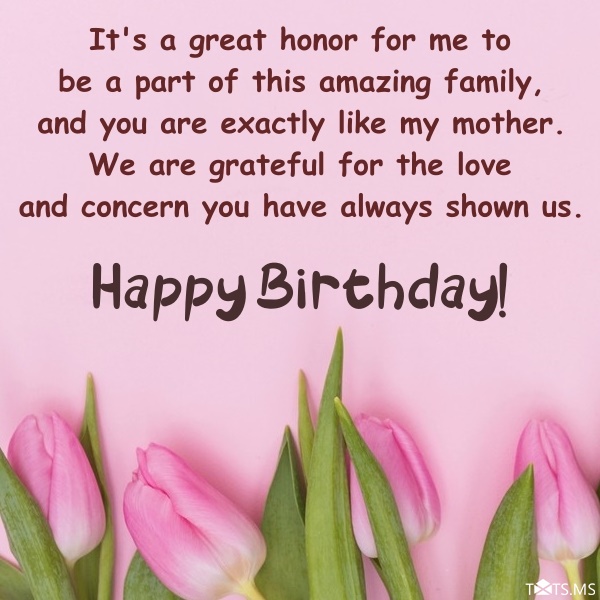 Birthday Wishes for Mother-in-Law