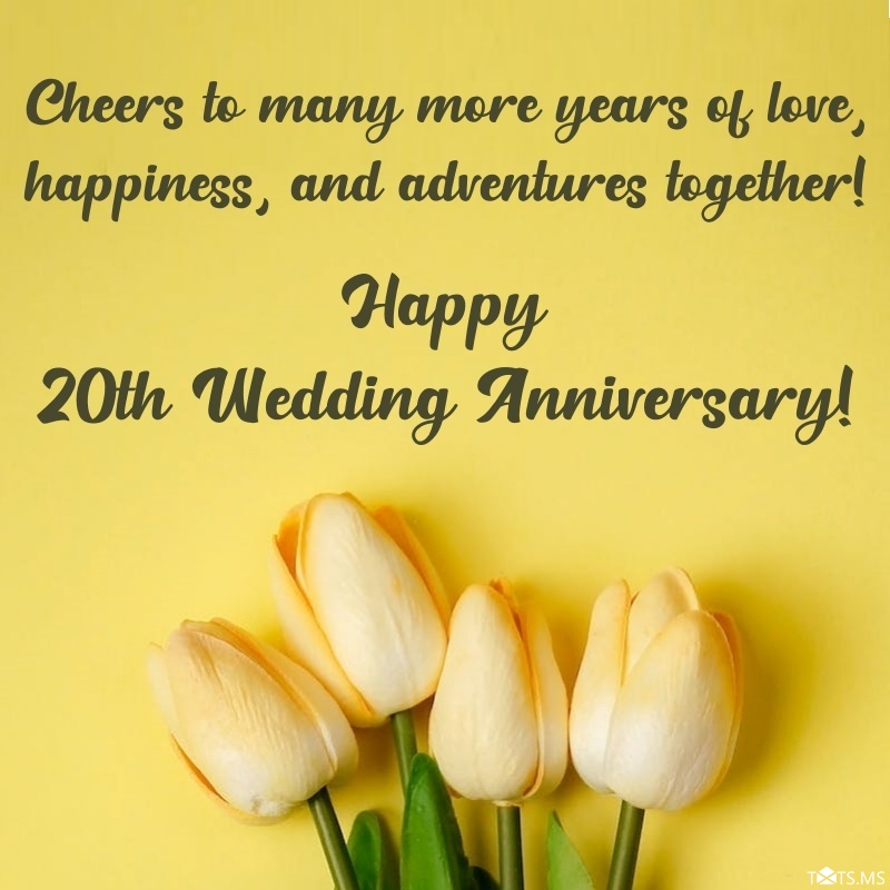 20th Anniversary Wishes for Husband